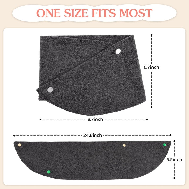 KASULAR Toddler Girls Soft Neck Warmer Baby Boys Winter Scarf Kids Warm Round Scarves - Image 5